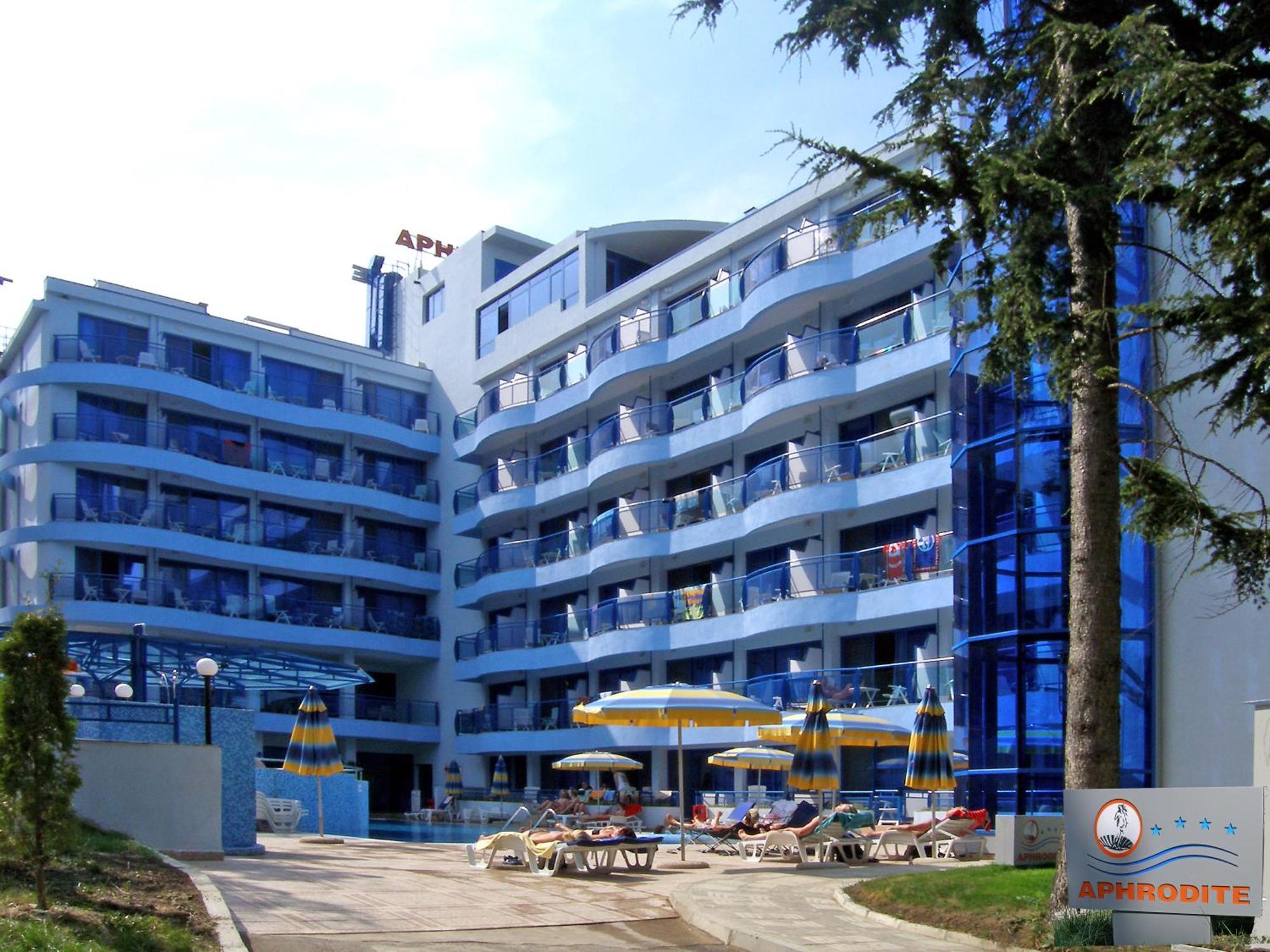 Aphrodite Hotel (Adults Only) Golden Sands Exterior photo